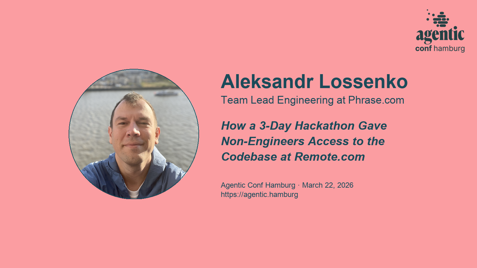 Speaker Spotlight: Aleksandr Lossenko – How a 3-Day Hackathon Gave Non-Engineers Access to the Codebase at Remote.com
