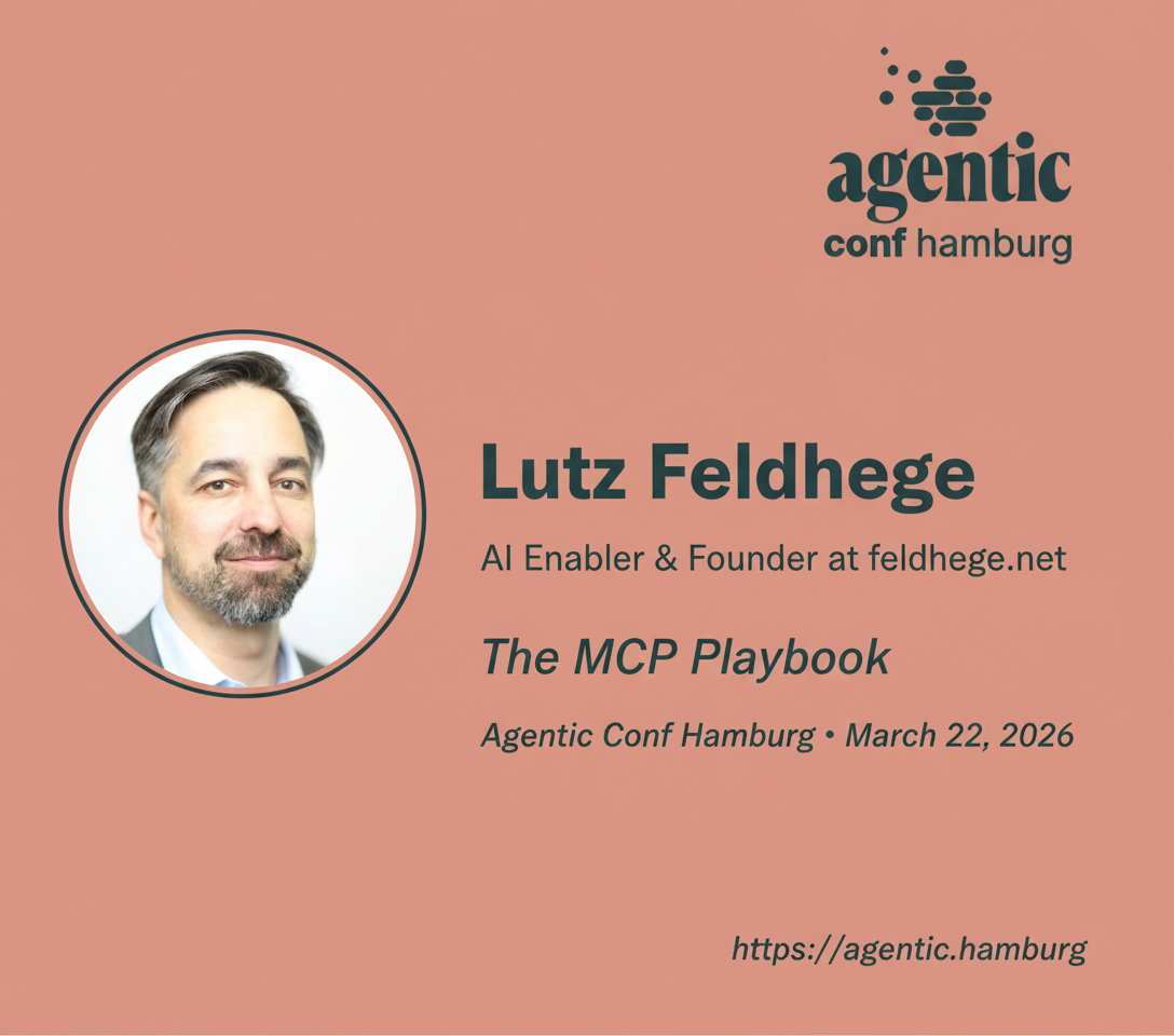 Speaker Spotlight: Lutz Feldhege – The MCP Playbook: How I Wired Cursor to My Entire Production Stack