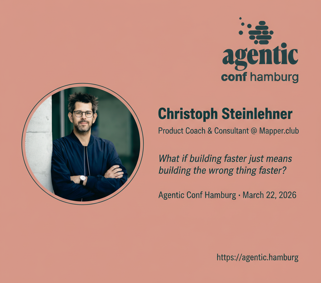 Speaker Spotlight: Christoph Steinlehner – What if building faster just means building the wrong thing faster?